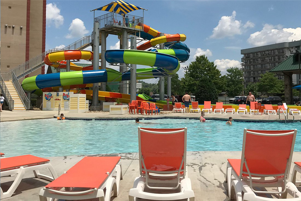 Waterpark Chaise Lounges